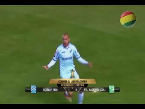 Bolívar 1 - Atlético Nacional 0 - Copa Libertadores 2018 - Resumen