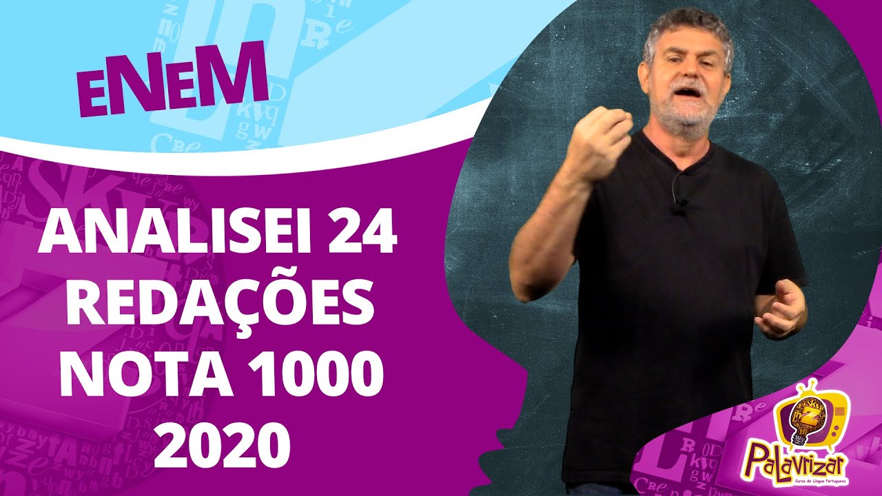 O QUE EU DESCOBRI ANALISANDO 24 REDAÇÕES NOTA 1000 DO ENEM DE 2021!