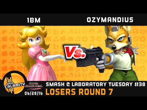 S@LT #38 | 1BM (Peach) vs Ozymandias (Fox) - Losers Round 7 - SSBM