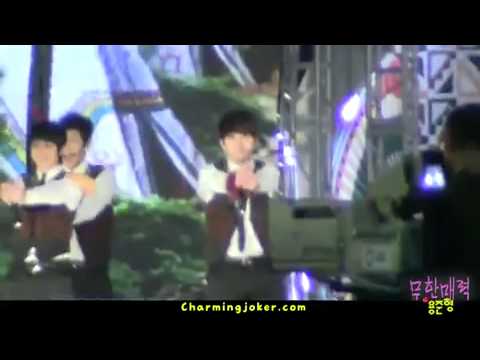 [FANCAM] 101229 Junhyung/YoSeob focus - Yayaya @ gαү0 ∂αεנυη