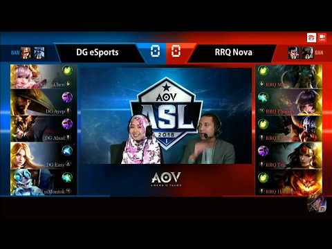 DG eSports vs RRQ Nova - Garena AOV ASL Season 1 #5 Game 1