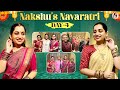 How I Styled Myself For Day 4 Navaratri 2025 Nakshathra Nagesh