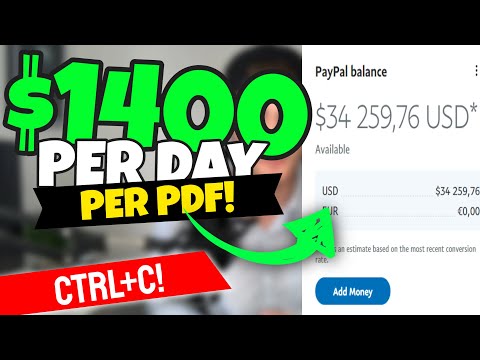 , title : 'Earn $1400+ PER DAY From Copying & Pasting PDFs - How To Make Money From Copy & Paste 2022'