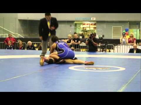 59 KG Braxton Papadopoulos (Canada) vs Alli Ragan (USA)