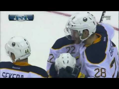 Paul Gaustad Game Winner Goal (10/8/11) [HD]