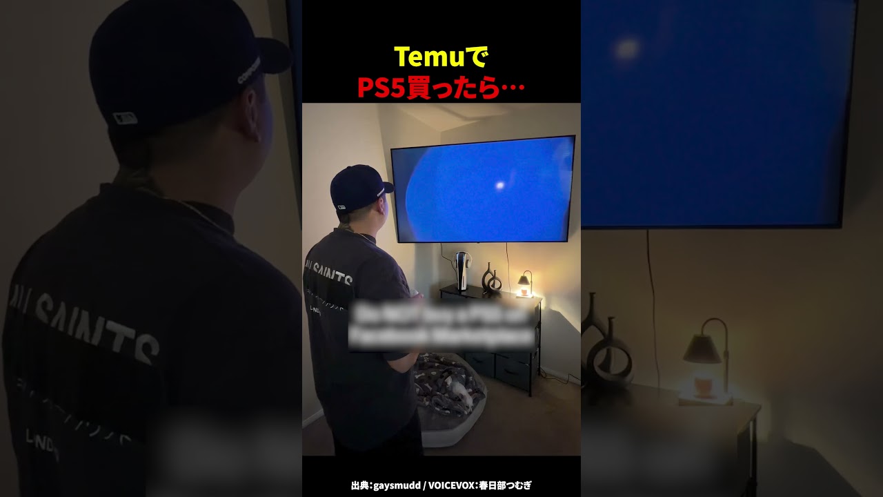 temuでps5は買うな！