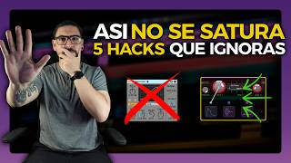 5 técnicas de SATURACIÓN que transforman tu mezcla (y nadie te explica)