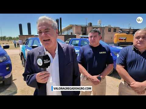 Busso destacó un ejemplo de resiliencia productiva en Río Cuarto y recorrió un camino rural clave