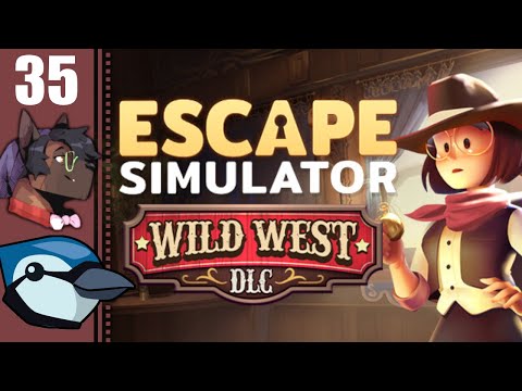 Let's Play Escape Simulator Co-op Part 35 - Wild West: The Saloon