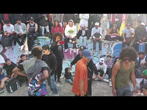 Big mind El rey de la Plaza Batallón !! Lof Luga vs Chino Chang vs Luchito - Carolina style