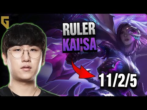 GEN Ruler BOTTOM Kai'Sa vs Tristana | 15.5