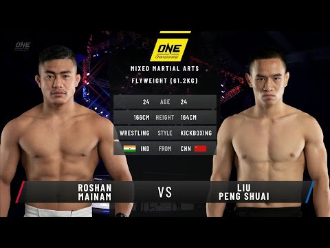 Roshan Mainam vs Liu Peng Shuai full fight