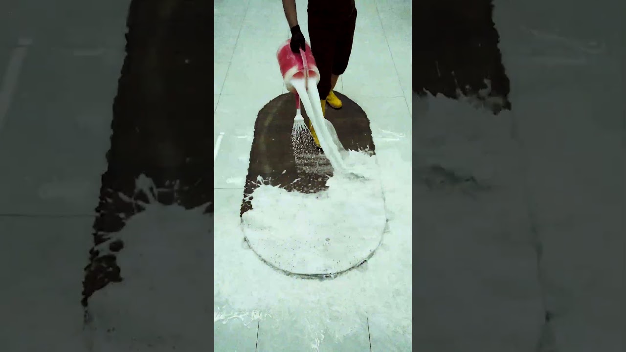 Carpet Cleaning Before and After #satisfying #woolrugcleaning #asmr