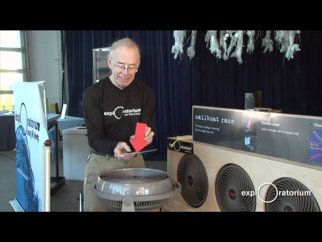 Exploratorium Science at America's Cup: "Sailing 102: Tip Don't Flip!"