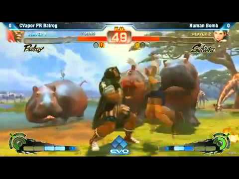 EVO 2012 SSF4AE 2012 Top 8 - PR Balrog vs Humanbomb