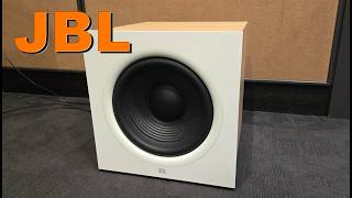 Video thumbnail for JBL STAGE 220P BASS REFLEX SUBWOOFER - Active BASS LOW FREQUENCY WOOFER SPEAKER by Angelicaaudio