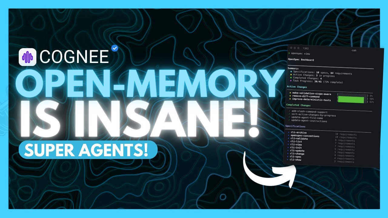 Cognee: Superior AI Memory & Knowledge For AI Agents! Greatly Beats ChatGPT! (Opensource)