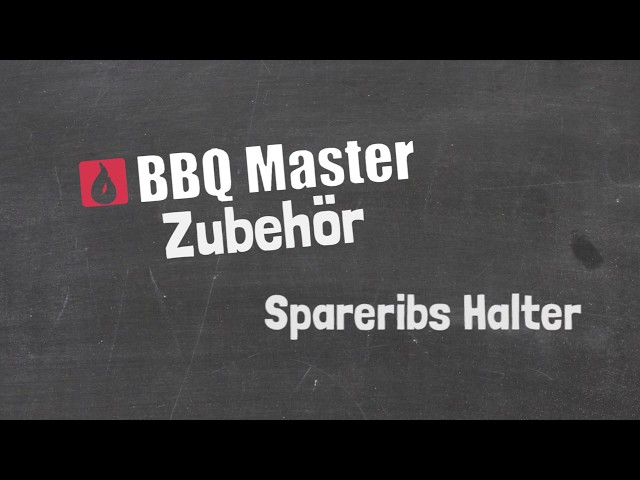 Video teaser for BBQ Master Kamado Spareribs Halter