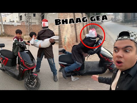 Sir Kata Ny Bachoo Ko Loot Lea 😨 Bike Ly Gya 