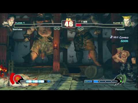 SF4 Practice - Guile (Pazuzoo) vs. Ryu match 2