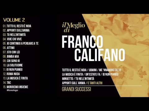 Il meglio di Franco Califano vol. 2 - Grandi successi (Il meglio della musica Italiana)