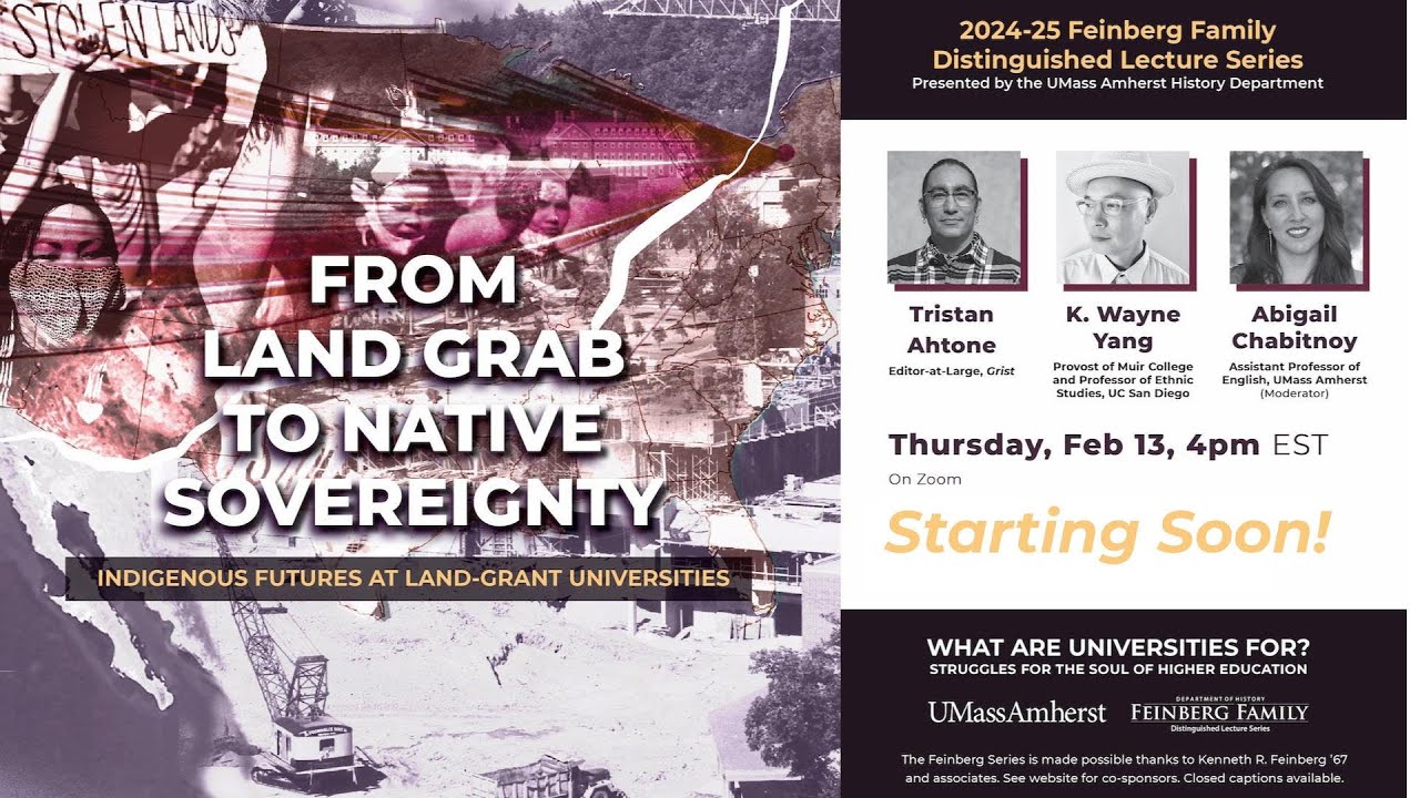 From Land Grab to Native Sovereignty: Indigenous Futures at Land-Grant Universities