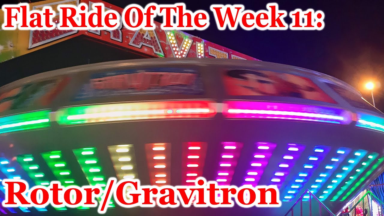 Rotor/Gravitron Rides Information and history - Flat Ride Of The Week 11