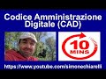 Simone Chiarelli 10 Minuti Di CAD Codice Dell Amministrazione Digitale
