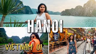 Vietnam Part 1- HANOI |Budget Trip|4K|Halong Bay|Ninh Binh|O…