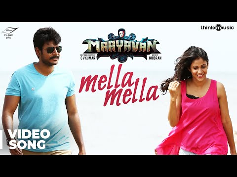 Maayavan | Mella Mella Video Song | Ghibran | C.V. Kumar | Sundeep Kishan, Lavanya Tripathi