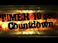 Countdown Timer 10 Sec V 394 Fire Timer With Sound Effects HD 4k