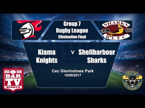 2017 Group 7 RL Elimination Final Replay - Kiama Knights Vs Shellharbour Sharks