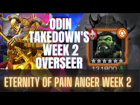 How To Defeat Eop Anger Week 2 Annoying Boss The Overseer With Odin | #mcoc  #mcochindi