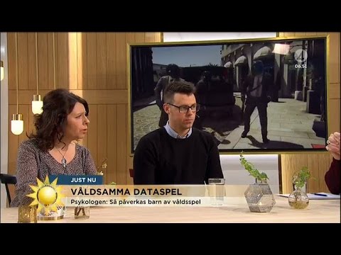 Så påverkas små barn av våldsamma dataspel - Nyhetsmorgon (TV4)