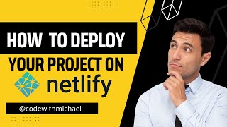 How to DEPLOY your website for FREE on netlify- Tutorial
