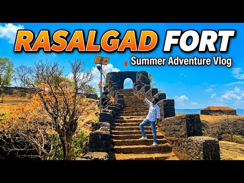 Rasalgad Fort Trek | रसाळगड किल्ला | Summer Vlog | Konkan Diaries