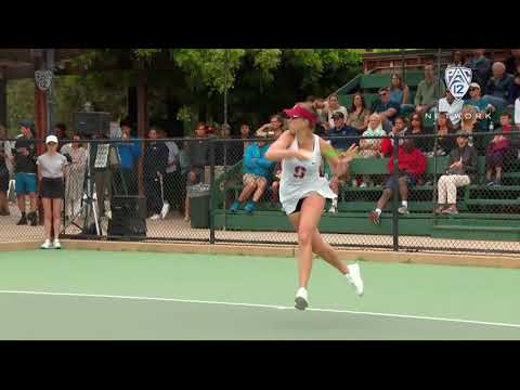 Stanford's Michaela Gordon claims another annual conference award with Pac-12 Women's Tennis...