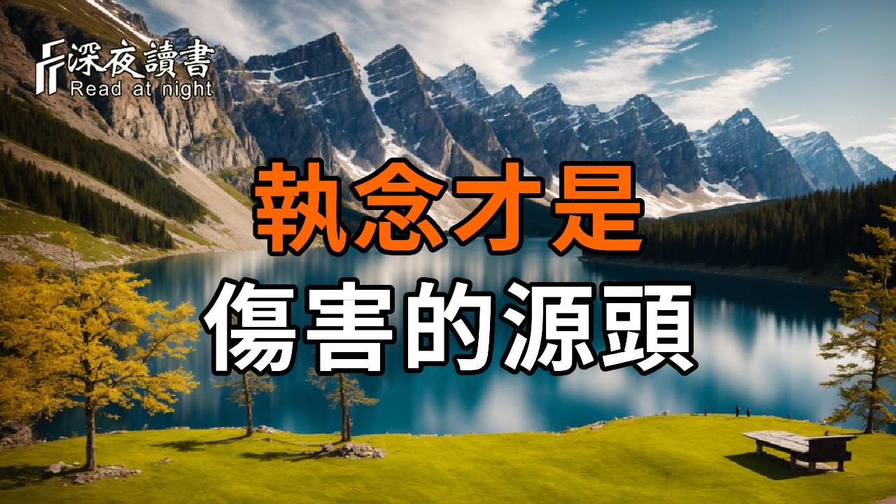 "活得最自在的人，早就已經不再勉強自己努力愛家人了！佛學有個不敢輕易說破的秘密：執念，才是傷害?