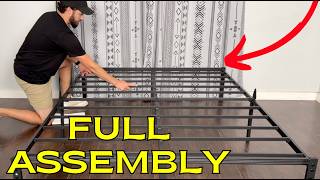 ZIYOO Metal Bed Frame Assembly