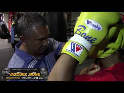ERICK BONE EXCLUSIVE INTERVIEW  - BONE VS VAZQUEZ SET FOR MAY 28TH PBC ON FS1 - SUPER ELITE BOXING