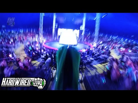 I joined UniverSoul Circus! Tightest set up I've ridden. A bit sketchy at first!