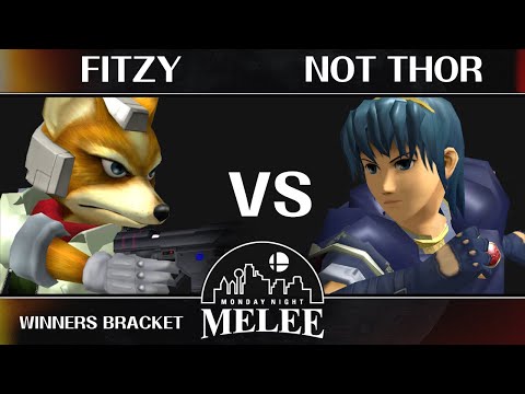 MNM 370 - Winners Bracket - DFW | Fitzy (Fox) VS Not Thor (Marth ) - SSBM Melee