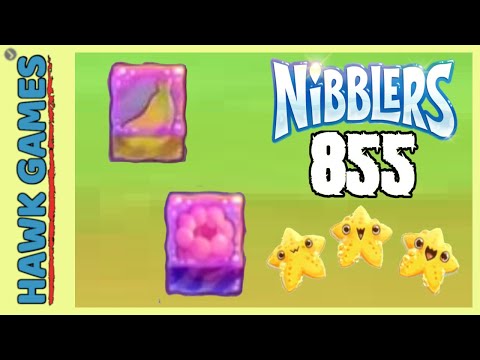 Fruit Nibblers Level 855 - 3 Stars Walkthrough, No Boosters