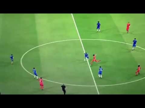 1st time volley I just scored on a fifa 15 online friendly.