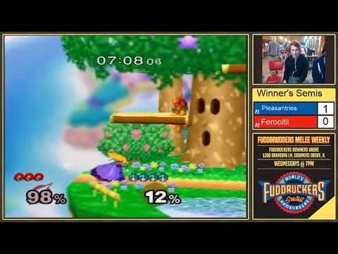 Fuddbrudders 15 - Ferocitii (Peach) vs Pleasantries (Samus) - LR5