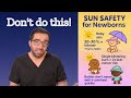 Baby Sun Exposure Is Sunbathing Safe For Infants