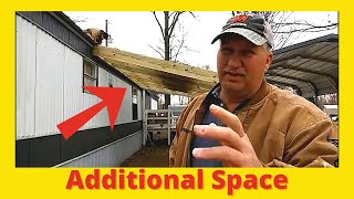 How To Attach Carport To Mobile Home