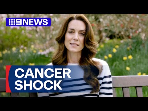 Kate reveals how she explained cancer diagnosis to her kids | 9 News Australia
