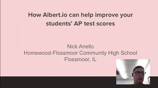 How Albert.io Can Help Improve Your Students’ AP Scores