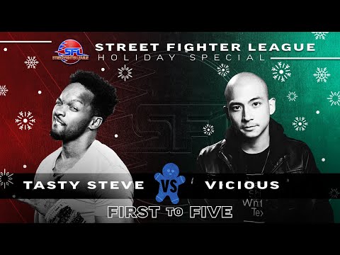 Tasty Steve (Nash) vs. Vicious (Seth) - First to Five - Street Fighter League Pro-US Exhibition
